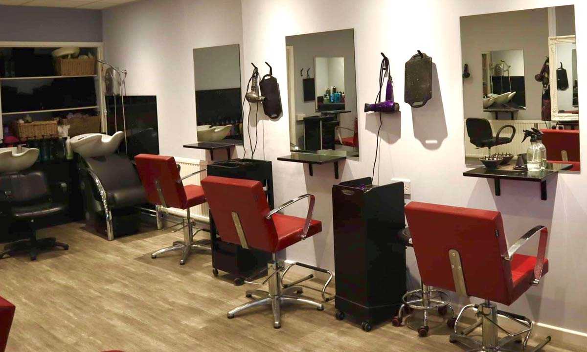 Adrian Rowe Haircutters, inside the salon